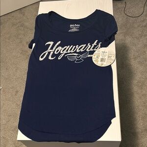 Warner Bros. Blue Crew Neck Short Sleeve T-Shirt